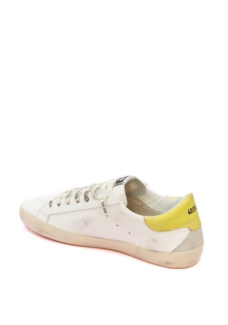 White/yellow suprime sneaker 4B12 | SUPRIME UU205-BIA/GIALLO